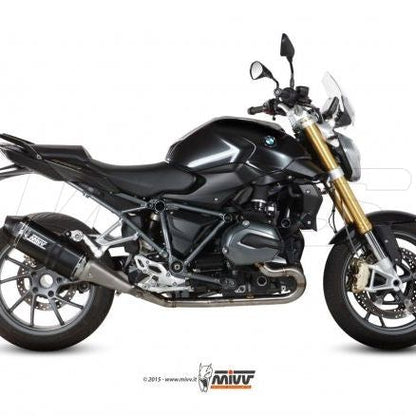 SILENCIEUX MIVV SPEED EDGE ACIER NOIR BMW R 1200 R / RS 2015-2018 