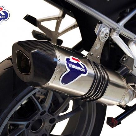 SILENCIEUX TERMIGNONI INOX TITANE BMW R 1200 GS 2013-2016 HOMOLOGUÉ 