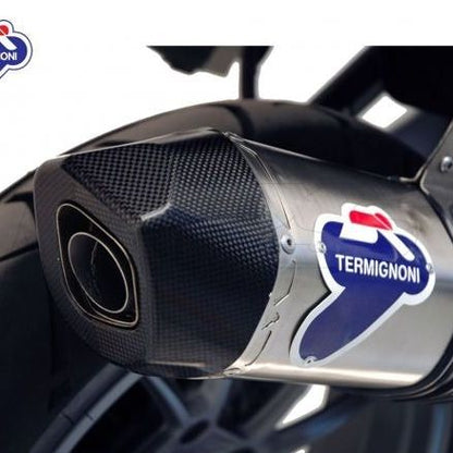 SILENCIEUX TERMIGNONI INOX TITANE BMW R 1200 GS 2013-2016 HOMOLOGUÉ 