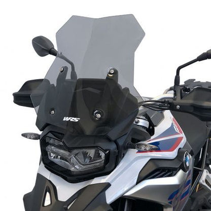 Pare-brise fumeur WRS Caponord + kit de montage BMW F 850 ​​GS Adventure 2018-23