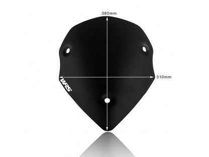 PARE-BRISE SPORT NOIR MAT WRS DUCATI MULTISTRADA V2 2022-2024 