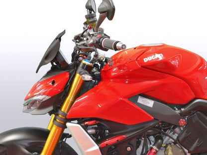 PARE-BRISE SPORT NOIR MAT WRS DUCATI STREETFIGHTER V4/S 2020-2024 