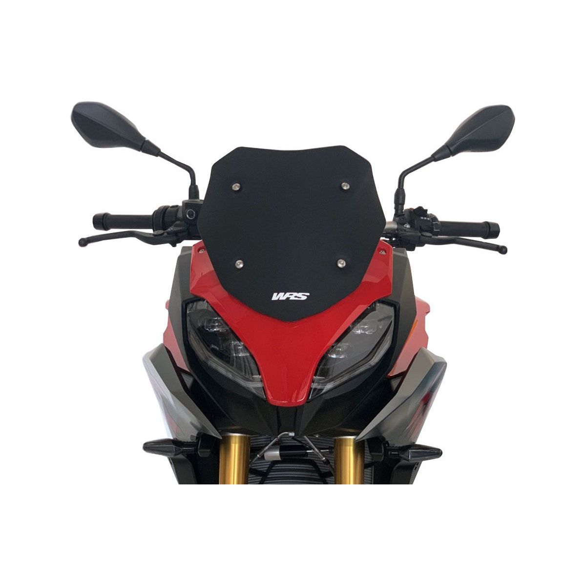 Pare-brise sport noir mat WRS pour BMW F 900 XR 2020-2024 