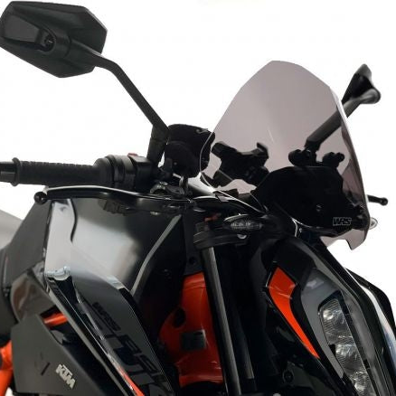 PARE-BRISE SPORT WRS FUMÉ FONCÉ KTM DUKE 890 / 790 / R 2020-2024 