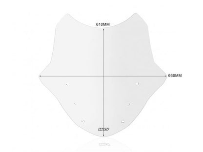 PARE-BRISE TRANSPARENT WRS STANDARD BMW R 1200 RT 2014-2018 