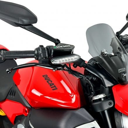 PARE-BRISE WRS SPORT FUMÉ FONCÉ DUCATI DIAVEL V4 2023-2024 