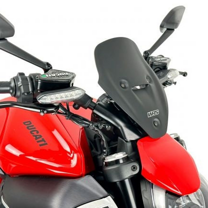 PARE-BRISE WRS SPORT NOIR MAT DUCATI DIAVEL V4 2023-2024 