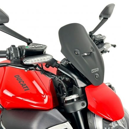 PARE-BRISE WRS SPORT NOIR MAT DUCATI DIAVEL V4 2023-2024 