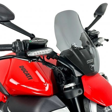 PARE-BRISE WRS TOURING FUMÉ FONCÉ DUCATI DIAVEL V4 2023-2024 