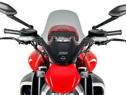 PARE-BRISE WRS TOURING FUMÉ FONCÉ DUCATI DIAVEL V4 2023-2024 