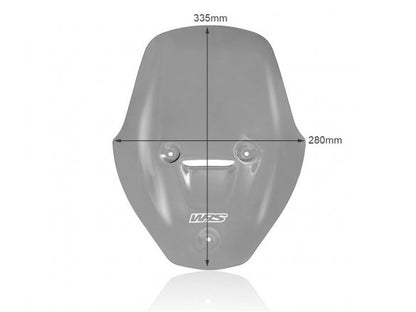 PARE-BRISE WRS TOURING FUMÉ FONCÉ DUCATI DIAVEL V4 2023-2024 
