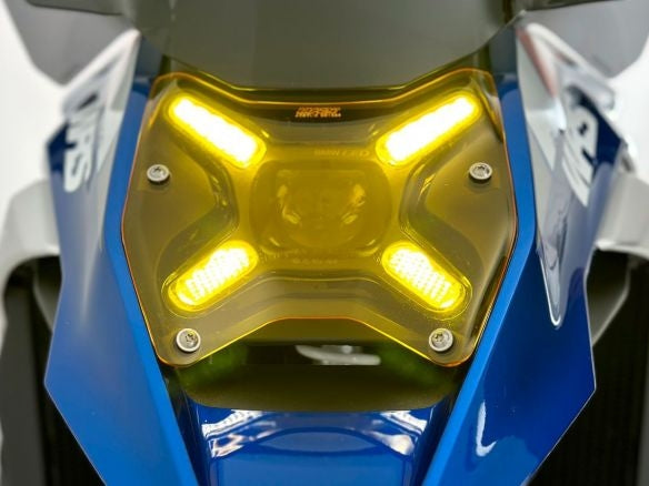 Protection phare WRS jaune fluo BMW R 1300 GS 2023-2024 