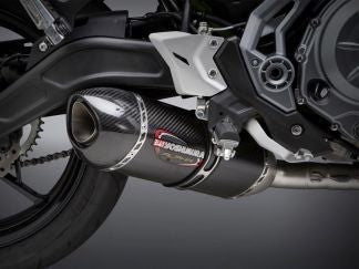 Ligne complète ARROW DARK ALUMINIUM INDY RACE pour Kawasaki Z 650 / Ninja 650 2021-2023 
